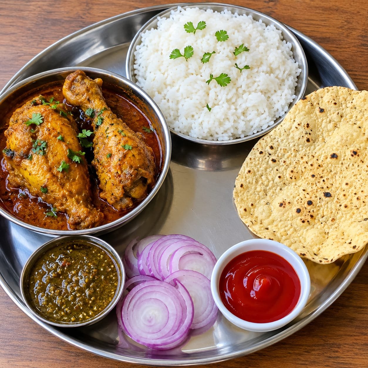 Special Chichen Thali